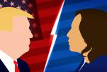 Trump Harris