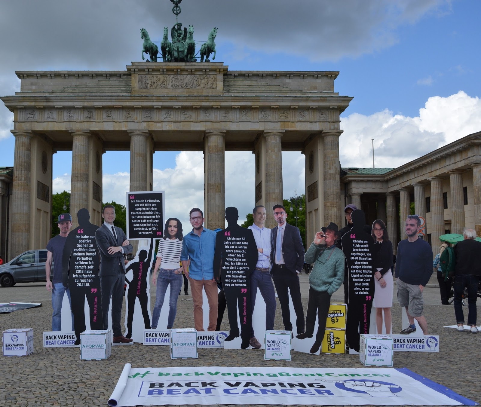 berlin protest elektronické cigarety