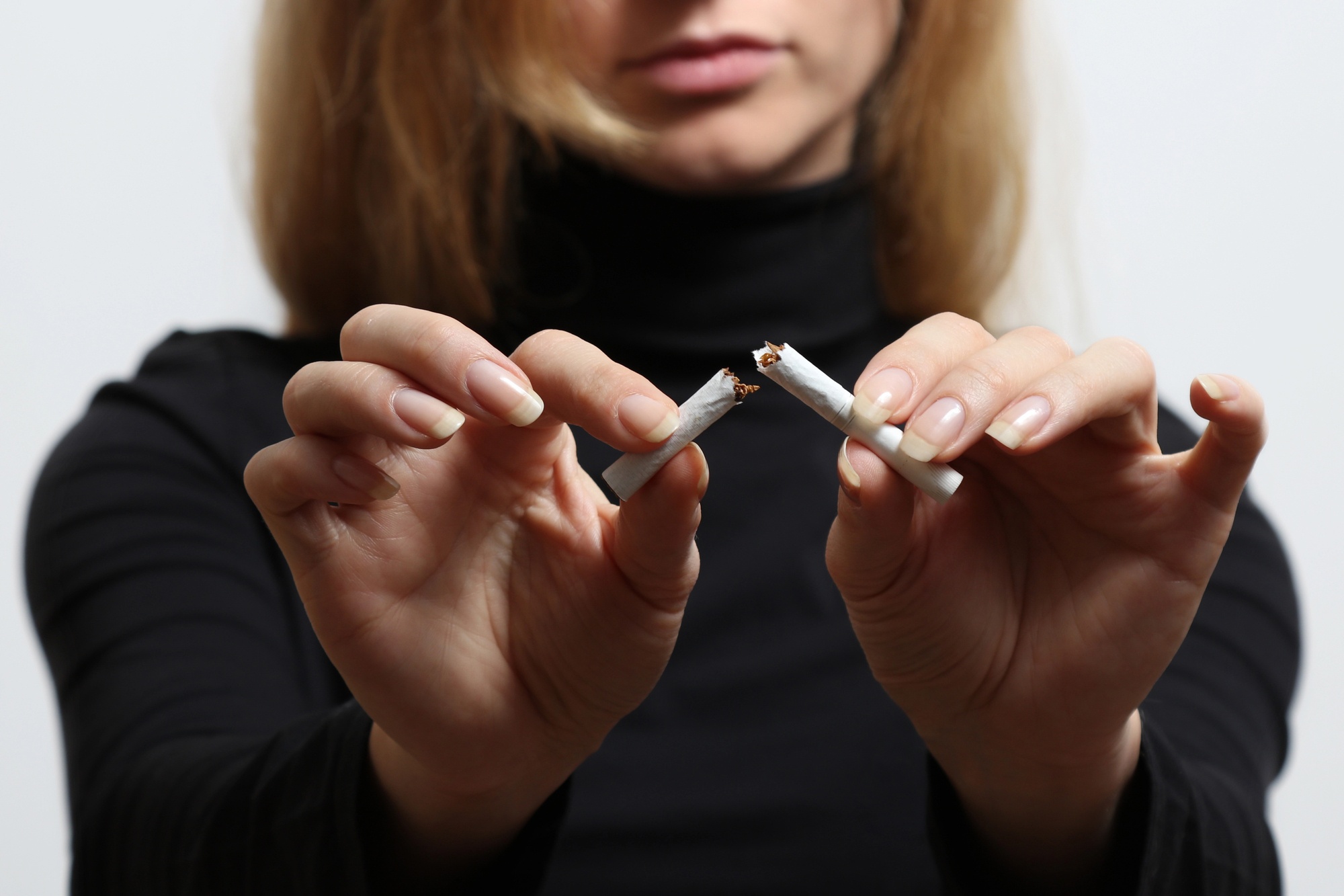 broken cigarett